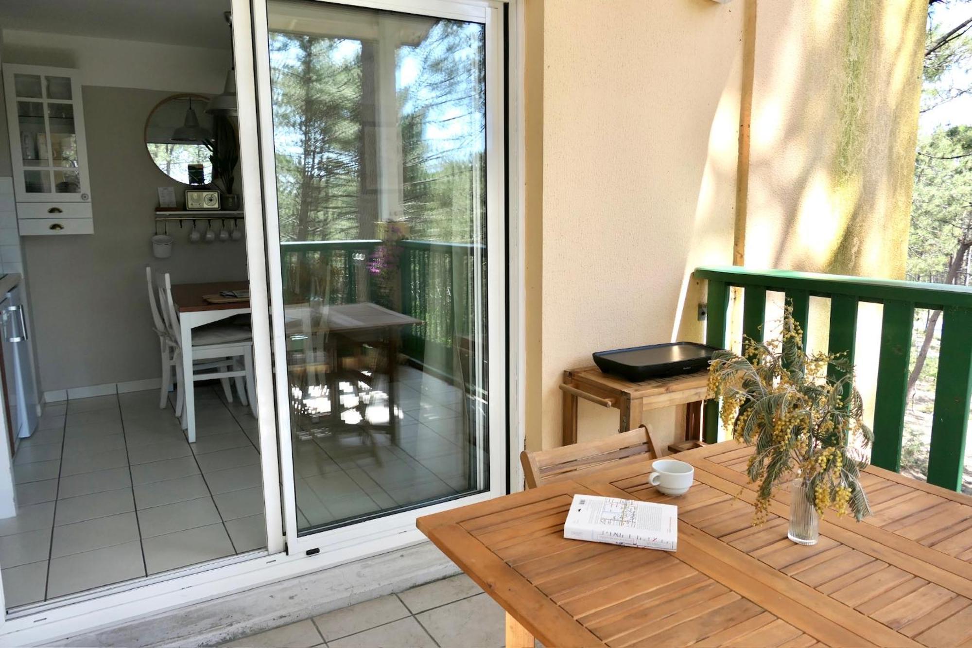 Apt Les Grands Pins, Entre Foret, Lac Et Ocean แกร์ก็อง ภายนอก รูปภาพ